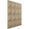 Ekena Millwork 19 5/8in. W x 19 5/8in. H Cornelia EnduraWall Decorative 3D Wall Panel Covers 2.67 Sq. Ft. WP20X20CNECE - alternate 5